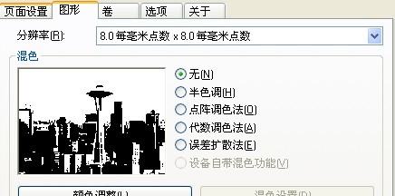 旅順口區TSC TE244打圖片出現了一些網格的東西，怎么辦？